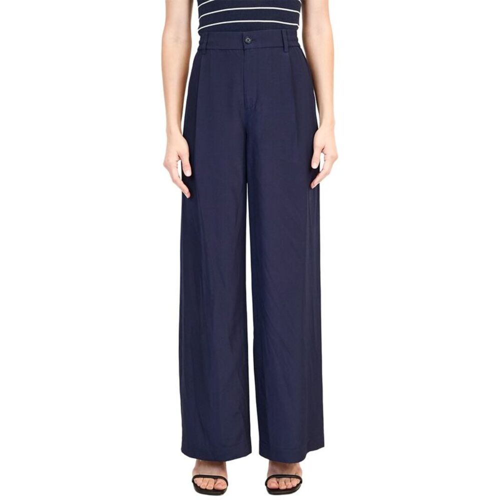 Simkhai Womens  Sydnie Pleated Pant, Black